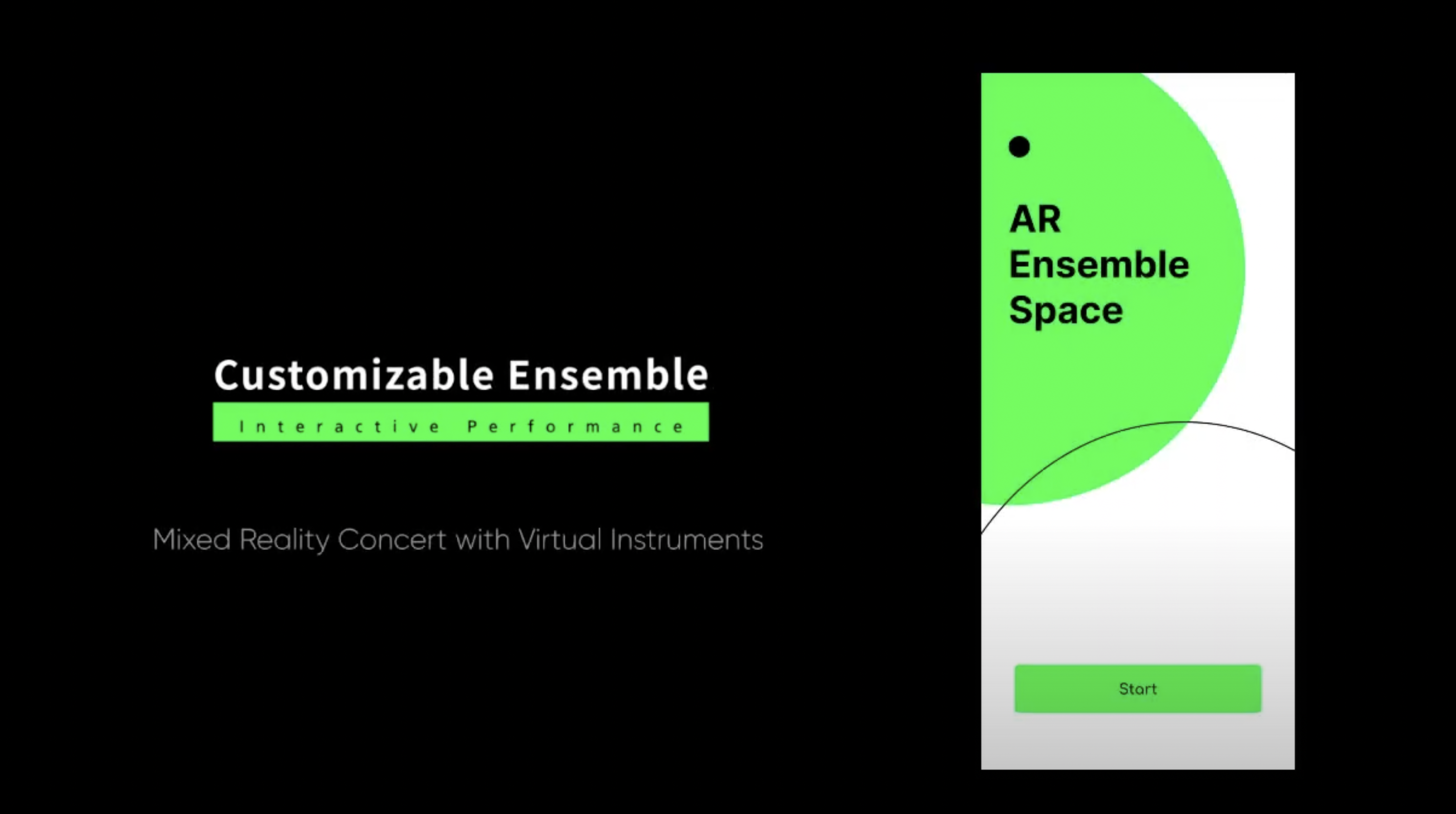 AR Ensemble Space